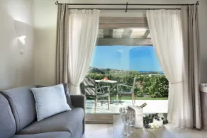 Hotel Li Finistreddi - Vue de la chambre