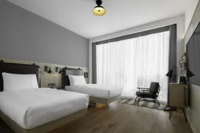 Moxy Nanjing Jiangning - Ausblick vom Zimmer