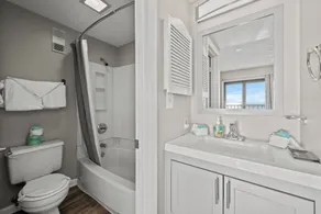I Myrtle Beach Resort Direct Oceanfront 506B. Söt havsutsikt från Balcon - Badrum