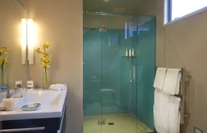 Almyra Waterfront Accommodation - Baño