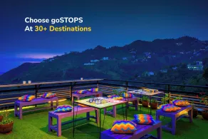 goSTOPS Mussoorie, Library Road - Coin salon dans le hall