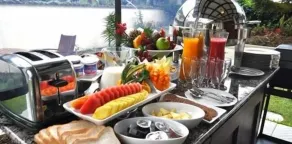 Tasheema Beach Resort - Zona de pequenos-almoços