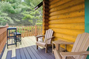 Trail Access! Up North Family Cabin Near Lake - Interior