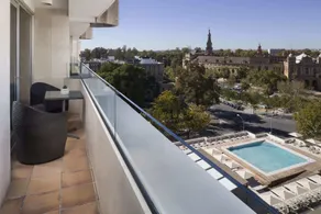 Meliá Sevilla - Vue de la chambre