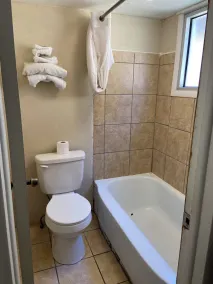 Glenstone place extended stay motel - Badezimmer