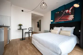Nemea Appart Hotel Coliseum Amiens Centre - Habitación