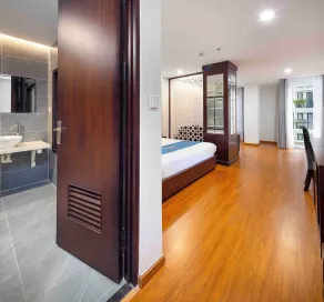 Navy Hotel Nha Trang - Ausblick vom Zimmer