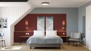Châtonneyre Hotel & Restaurant - Chambre