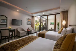 Silkotel Hoi An - Vue de la chambre