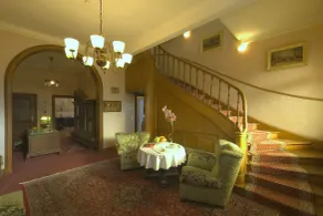 Hotel am Berg - Coin salon dans le hall