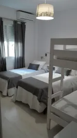 Apartamento E&R Málaga Centro- Parking gratis - Værelse