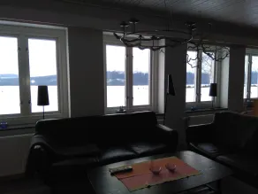 Ottsjö Fjällhotell - Siddeområde i lobbyen