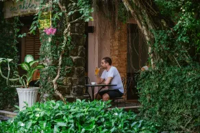 An Nhien Retreat Phu Quoc with Yoga Daily & Beach access - Restaurant