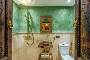 La perle bleue de Beralmar Asilah - Badezimmer