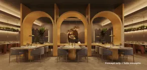 Majestic Mirage Costa Mujeres, All Suite Resort - All Inclusive - Restaurang