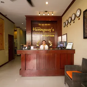 Patong Hemingways Hotel - Reception