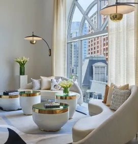 Hotel Crescent Court - Vue de la chambre