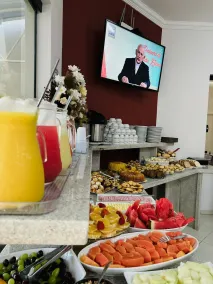 Pousada São Nicolau - 1 minuto da Canção Nova - Restaurante