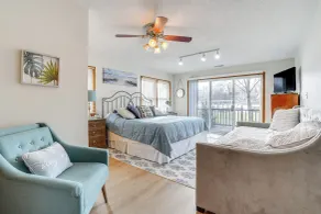 House on Paw Paw Lake w/ Private Dock! - Interior