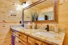 Mountain View & Fire Pit: Updated Murphy Cabin! - Interior
