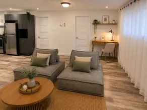 Appartement tout inclus - Longs séjours - Living room