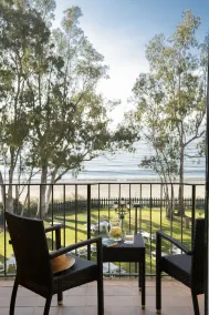Hotel Roses Platja - Ausblick vom Zimmer