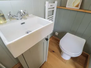 Goose Whistle Hut - Baño