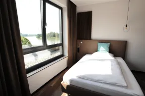 Hotel Donauhof Mauthausen - Utsikt fra rommet