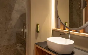 Ladinia Dolomites View - Adults Only - Salle de bain