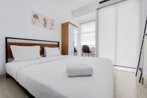 Homey And Warm Studio Room Serpong Garden Apartment - Zimmer