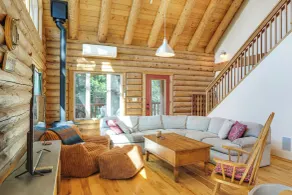 Walk to Pine Mountain Lake: Spacious Family Cabin - Interior