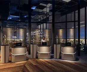 M Social Hotel Suzhou - Rezeption