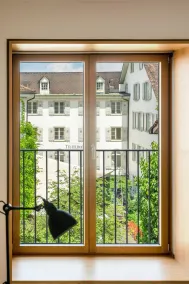 SET Hotel.Residence by Teufelhof Basel - Ausblick vom Zimmer