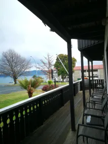 Le Chalet Suisse Motel Taupo - Vue de la chambre