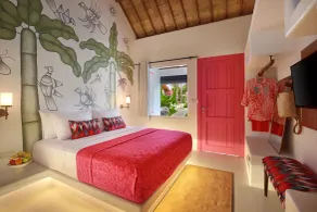 PinkCoco Gili Air - Constant Surprises & for Cool Adults Only - Room