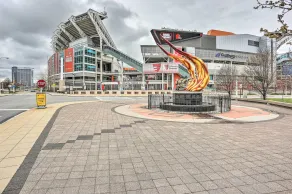 Dtwn Cleveland Loft-Style Condo: Walk to Stadiums! - Interiør
