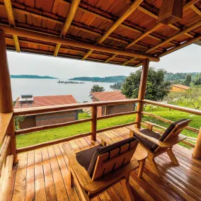 Umutuzo Lodge Kivu Lake - Vista dalla camera