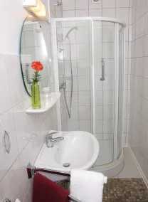 Pension "Dorfkrug" - Salle de bain