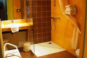 Hôtel Logis Aloe Les Herbiers - Salle de bain