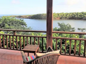 Two Bays Beach Villa, Apartment, and Studios - View from room