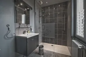 Chambres d'hôtes & Gîtes La Paysanne - Badeværelse