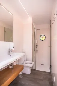 Bungalow Camping Los Manzanos - Badrum