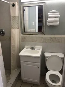 Budget inn - Salle de bain