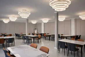 Huaxia Hotel Bishkek - Restaurante