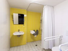 B&B Hotel Düsseldorf-Hbf - Badezimmer