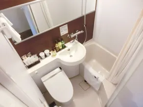 Natural Hot Spring Hotel Livemax Premium Hiroshima - Bathroom