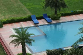 The Elegance Resort # Big Swimming Pool # Luxury Rooms # Garden # Playing Zone # Away From City Hustle # Property Of The Year # - Pool