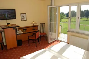 Landhotel Löwenbruch - Vue de la chambre
