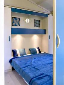Mobil home avec sauna, barbecue et terrasse - Chambre