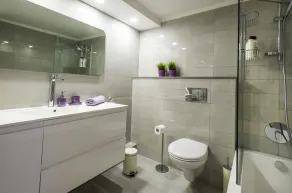 Eshkol Housing Haifa - Luxury Villa Panoramic Sea View חיפה כרמל - Badezimmer